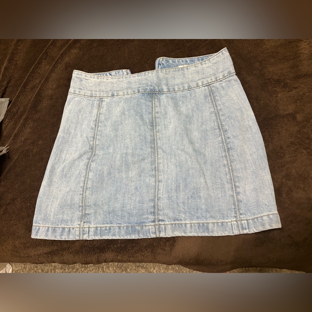 Free People jean skirt 2for$20